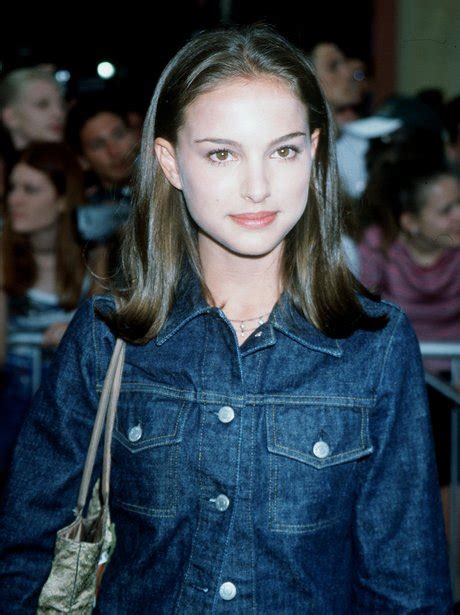 When she was very young. Changing Styles: Natalie Portman - Heart