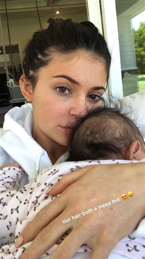 Kylie jenner's instagram post about her coolest daughter stormi webster caught much attention. Kylie Jenner Posts Makeup-Free Video With Daughter Stormi ...