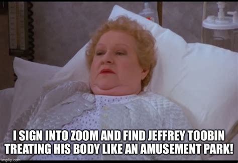 Jeffrey toobin joins cbs this morning to discuss american heiress. Mrs Costanza and Jeffrey Toobin - Imgflip