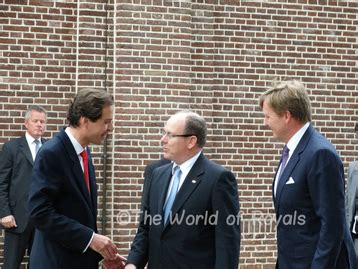 1943 submarine base (as albert kelley). Koning Willem-Alexander en Prins Albert openen Grace Kelly ...