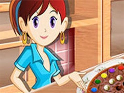 En varios de nuestros desafíos para hornear, puedes hasta controlar un restaurante virtual y ser chef jefe. Pizza de Chocolate | Juegos de cocina con Sara - YouTube