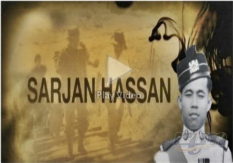 Syarak Mengata , Adat Menurut: Sarjan Hassan, pahlawan Melayu Islam ...