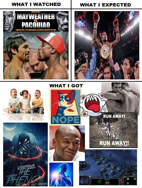 This list is too hot to handle! Floyd Mayweather Vs Manny Pacquiao Memes - Meme Walls