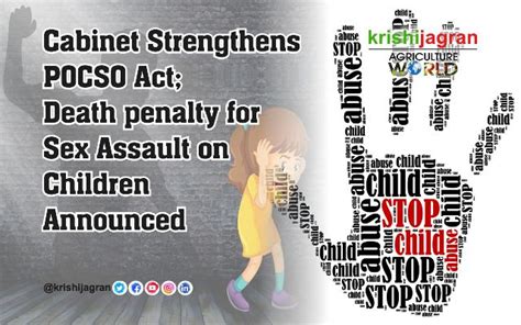 Check spelling or type a new query. Cabinet Strengthens POCSO Act; Death penalty for Sex ...