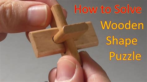 Unfollow wooden shape puzzle to stop getting updates on your ebay feed. Wooden Cross Puzzle - How to Solve It! - YouTube