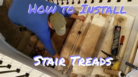 Particularly at the section where the flat part of the tread joins the nosing. How to install stair treads - YouTube