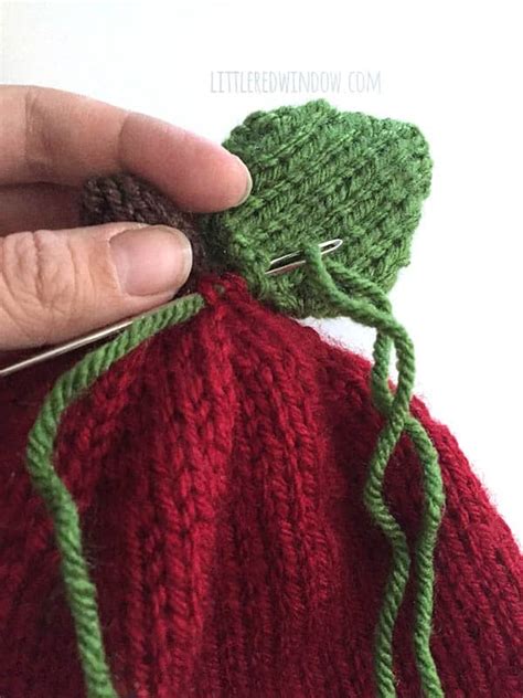 They are great for using up the scraps. Apple Hat Knitting Pattern - Little Red Window