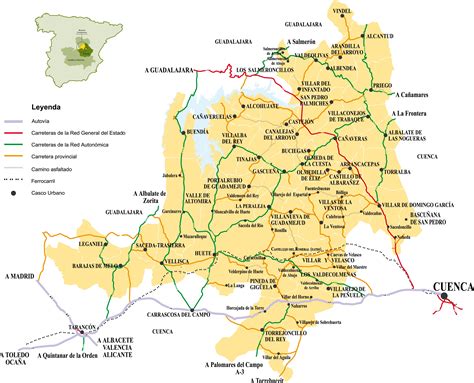 Ahora, el mapa político se basa en un mapa físico pero este busca agregar las divisiones políticas y administrativas según la cual se rige. CEDER Cuenca - Centro de desarrollo Rural Alcarria conquense