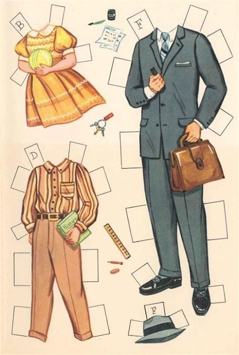 Parents, teachers, churches and recognized nonprofit organizations may print or copy multiple coloring pictures for use. The Happy Family Paper Dolls © 1960 - Whitman Publishing ...