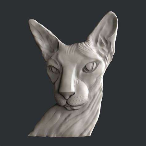 Thingiverse is a universe of things. animal 3d STL models for CNC cat | CGTrader