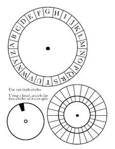 Play with your friends ! Spy Decoder Wheel - Random Alphabet Version | Escape room ...