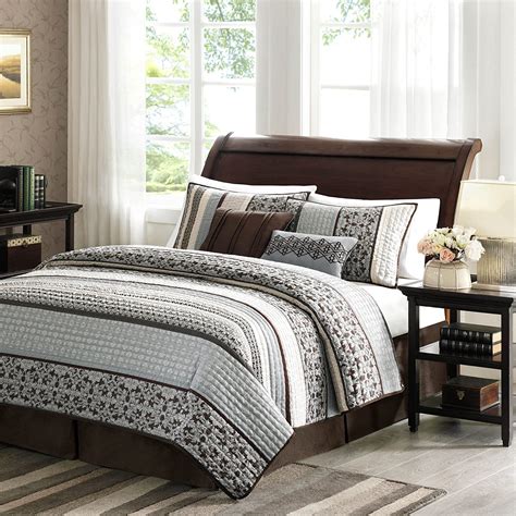 Comforter sets add a great sense of style and comfort to your bedroom. Blue and Brown Bedding Sets - Ease Bedding with Style