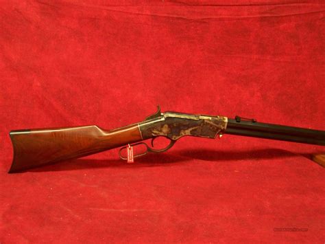 Southerners dubbed it that tarnation yankee rifle that they load on sunday. Uberti 1860 Henry Steel .45 Colt 24 1/4" (34236... for sale