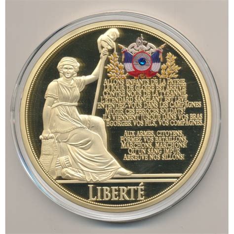 The movement performed by the chorus during the singing of this part. Médaille - 1ère strophe/Liberté - Collection Liberté ...