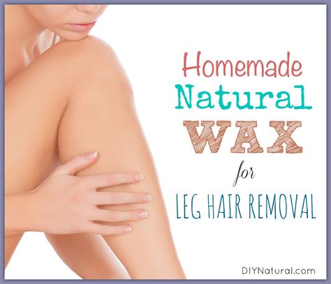 What's their secret to removing leg hair? Sugar Wax Recipe: Homemade Wax for Legs & Natural Leg Hair ...