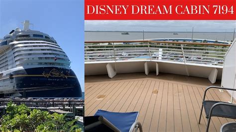 It is larger than the 241 square footage given to this stateroom type of deluxe family oceanview stateroom. DISNEY DREAM CABIN 7194 cabin tour - HUGE veranda! - YouTube