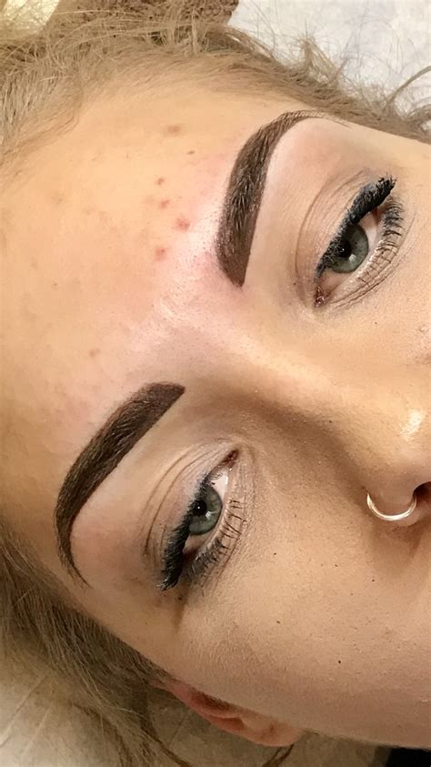 There is no skin irritation or pain. Soft Powder Brows - Cullompton Permanent Makeup