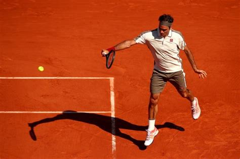 Tommy paul defeats stéphane robert during qualifying at the geneva open in geneva, switzerland on may 18, 2019. Roger Federer trains on clay ahead of Geneva Open