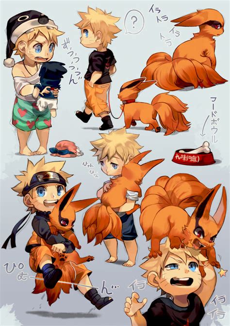 Naruto uzumaki vuelve a la aldea secreta konoha más maduro y fuerte tras entrenar con naruto x kurama by uzucake on deviantart. Naruto x Kurama by Uzucake on DeviantArt