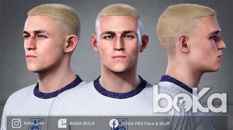 If you're not a football fan, england player phil foden bleached his hair and styled. PES 2021 Phil Foden Face (Blonde Hairstyle)