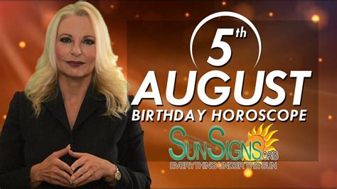 Those born under the virgo zodiac are so reserved that it is hard even to get to know them, much less win their hearts. Birthday August 5th Horoscope Personality Zodiac Sign Leo ...