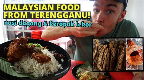 How is keropok lekor being made? FIRST TIME trying NASI DAGANG atas tol and KEROPOK LEKOR ...