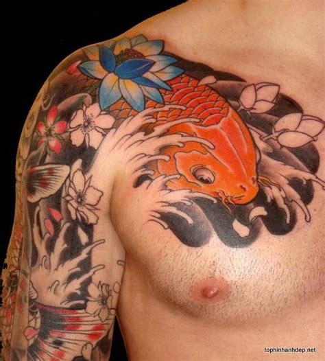 Hình ảnh xăm tattoo mặt quỷ cá chép đẹp và ý nghĩa nhất. 100 hình xăm cá chép đẹp và ý nghĩa mang đến may mắn
