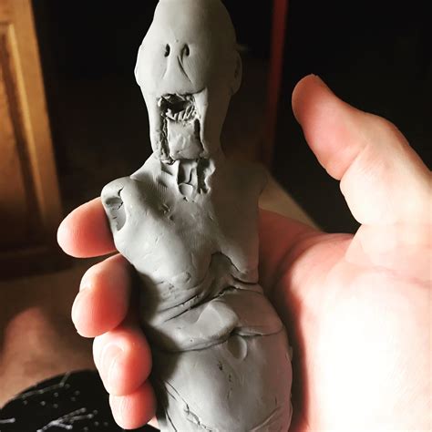 Pan's labyrinth pale man makeup. I'm making The Pale Man from Pan's Labyrinth. : Sculpey