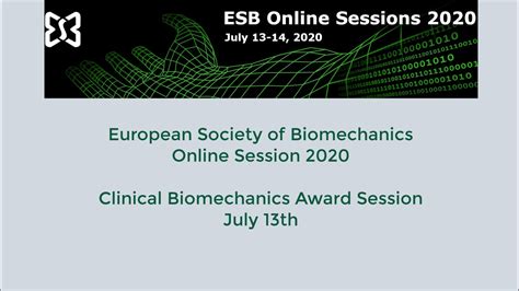 Clinical Biomechanics Award - YouTube