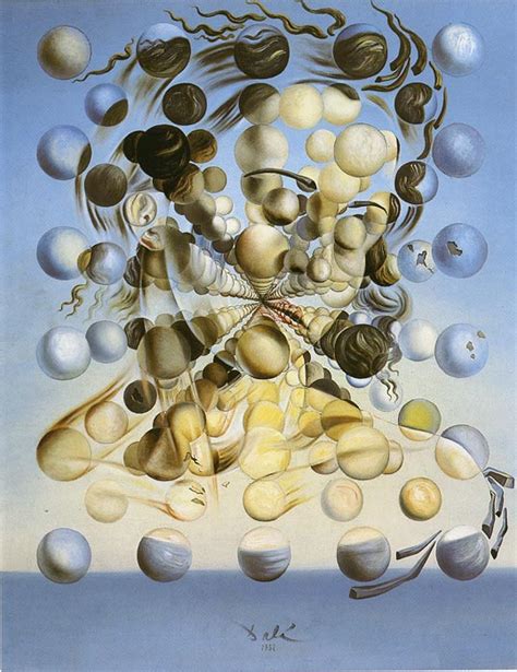 Galatea of the spheres (original mix). Oil Painting Reproduction of Dali- Sphere Galatea