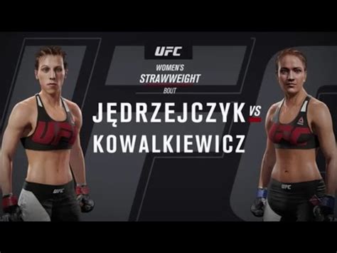 Kowalkiewicz began her mixed martial arts career at the age of sixteen when she began training in. EA UFC 2 - Quick Fight - Joanna Jędrzejczyk vs Karolina ...