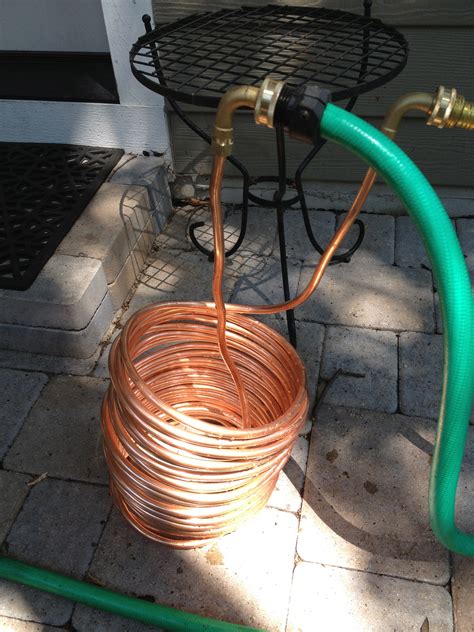 Hey, there's nothing proprietary about this, i know how to solder copper, i'll just build one. Diy Immersion Chiller Homebrew - DIY Campbellandkellarteam