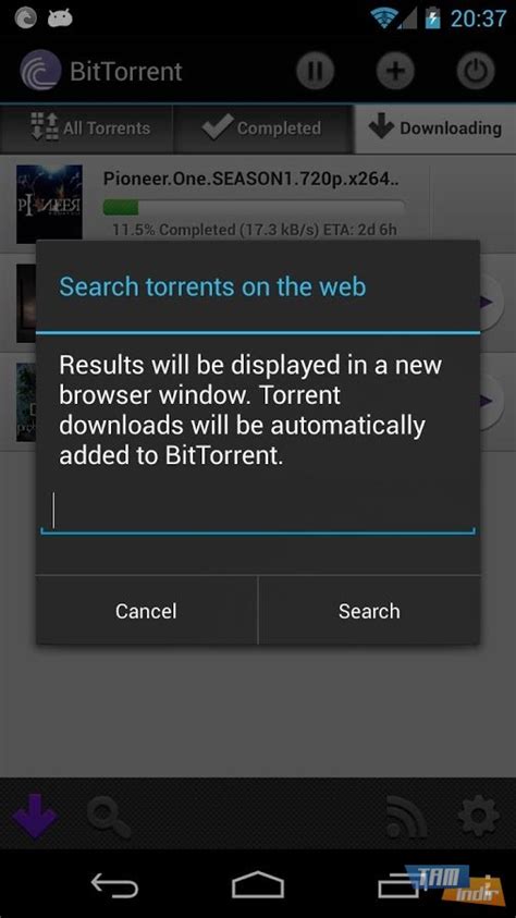 More than 22438 downloads this month. BitTorrent İndir - Android için Torrent Uygulaması - Tamindir