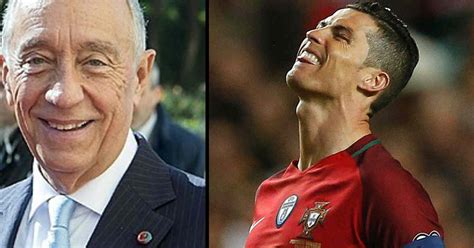 What if cristiano ronaldo ran, against you, for president? Marcelo Rebelo de Sousa reage à bronca de Cristiano ...