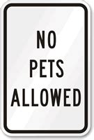 Download free no pets allowed sign vector logo and icons in ai, eps, cdr, svg, png formats. No Pets Allowed Sign with Black Border, SKU: K-1189