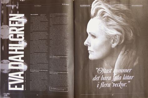 Eva dahlgren was born on june 9, 1960 in umeå, västerbottens län, sweden. tidningstankar: Krönika: Snyggt räcker inte - text måste ...