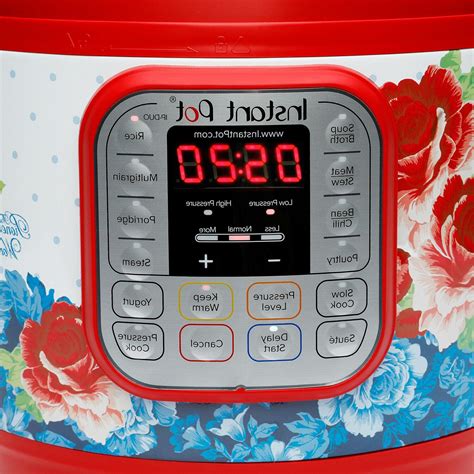 20, so you'll have to wait a few days to brighten up your kitchen cooking. The Pioneer Woman Instant Pot 7-in-1 Frontier Rose