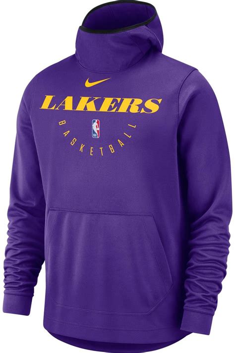 Enjoy flat shipping and easy returns. Nike Men's Los Angeles Lakers On-Court Pullover Hoodie ...
