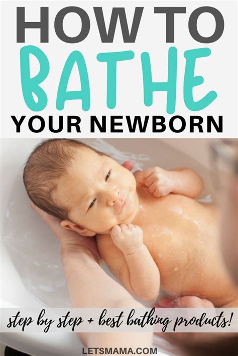 If you are not comfortable holding your infant up high in the shower, this can be a great option. How to Bathe a Newborn: Step by Step | Baby care tips ...