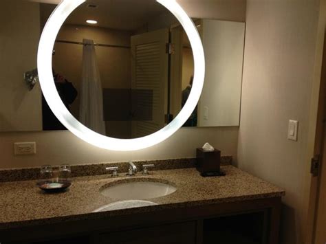 Your singing prowess starts at your luxury bathroom because your tv is especially installed behind the mirror. Mirror in the bathroom -- with TV inside - Picture of ...