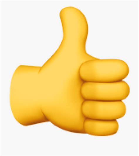 See thumbs up thumbs down stock video clips. Transparent Thumb Up Emoji Png - Apple Emojis Thumbs Up ...