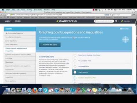 Learn programming, marketing, data science and more. Accessing the Khan Academy website - YouTube