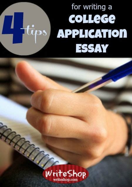 Check out our samples of application writing to get a better grip on how to write for your own application. 4 tips for writing college application essays | College ...