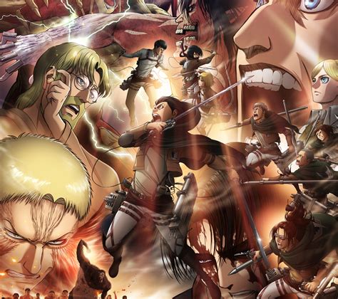 Several hundred years ago, humans were nearly exterminated by titans. Attack On Titan 59