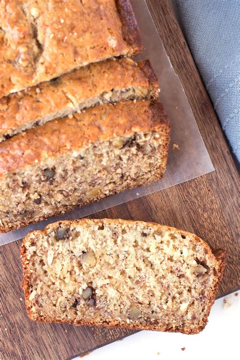 Bake banana bread for 55 to 65 minutes. Banana Bread, Ina Garten : Banana Bread, Ina Garten ...