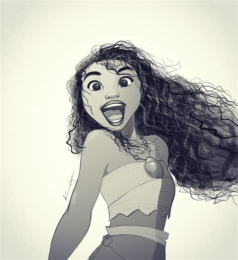 I need to know the ending! Art by Aveartz / Moana / Disney character #disneycharacter #moana CharacterDesignReferences # ...