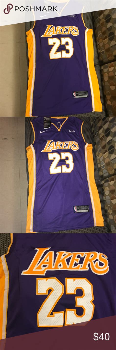 See more ideas about los angeles lakers, lakers, jersey. Lebron James Los Angeles Lakers basketball jersey NWT ...