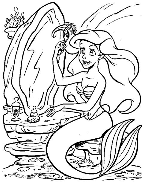 This disney princess story is a favorite among little kids who dream about the pretty mermaids singing and dancing in the deep reaches of the ocean. Amazing Coloring Pages: Little Mermaid printable coloring ...