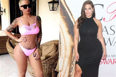 The short explaining of amber and ashley's life and why they are mean. Amber Rose begs for 'lesbian relationship' with plus-size ...