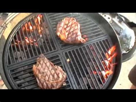 Rib eye steak in weber genesis. Caveman T-Bones - Primal Grill with Steven Raichlen ...